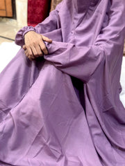NAMAZ CHADDAR WITH SLEEVES N NIQAB - HIBISCUS MULTI-COLORS AND DESIGNS LARG
