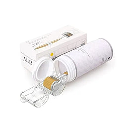ZGTS Professional Gold Plated Needles Titanium Alloy Derma Roller, Gold.