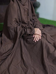 NAMAZ CHADDAR WITH SLEEVES N NIQAB - HIBISCUS MULTI-COLORS AND DESIGNS LARG